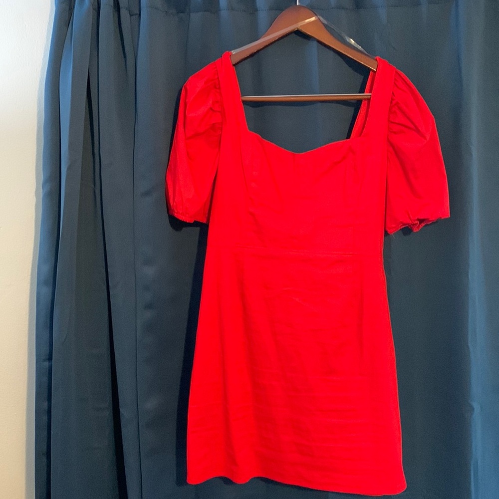 A.U.W - red mini dress size XL